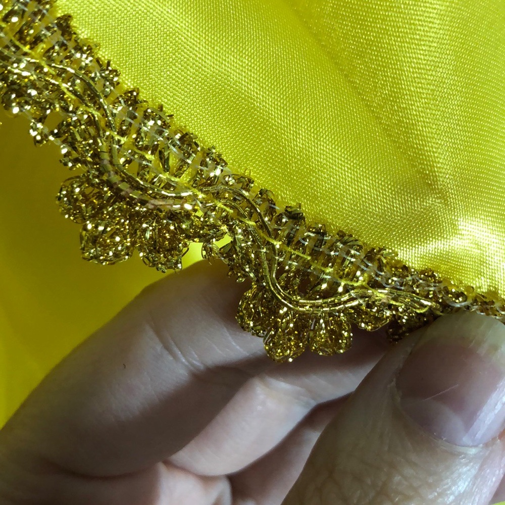 Gave away -Quality Princess Belle Dress & Gloves - Picture 4 of 6